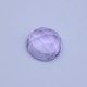 Pink Amethyst / Rose De France Round Faceted Cab