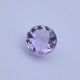 Pink Amethyst / Rose De France Round Faceted Cab