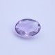 Pink Amethyst / Rose De France Oval Faceted Cab