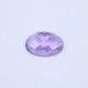 Pink Amethyst / Rose De France Oval Faceted Cab