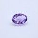 Pink Amethyst / Rose De France Oval Faceted Cab