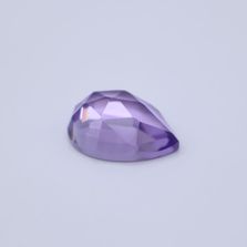 Pink Amethyst / Rose De  France Pears Faceted Cab