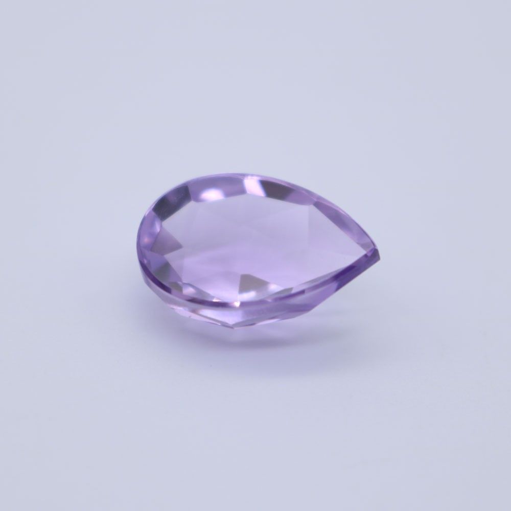 Pink Amethyst / Rose De  France Pears Faceted Cab