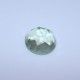 Green Amethyst / Prasiolite Round Faceted Cab