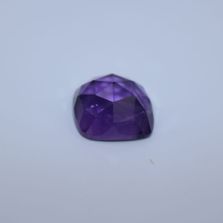 African Amethyst Cushion Faceted Cab