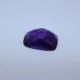 African Amethyst Elongated Cushion Faceted Cab