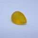 Dyed Chalcedony Pears Faceted Cab