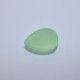 Dyed Chalcedony Pears Faceted Cab