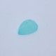 Dyed Chalcedony Pears Faceted Cab