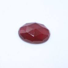 Ruby G/F Oval Faceted Cab