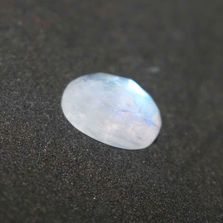 Rainbow Moonstone / White Labradorite Oval Faceted Cab