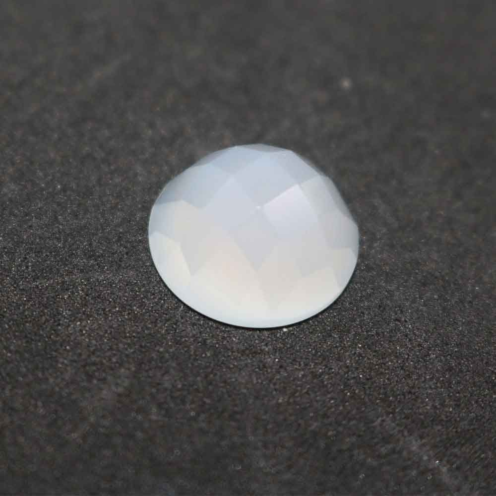 Onyx Round Faceted Cab