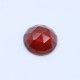 Hessonite Garnet Round Faceted Cab