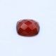 Hessonite Garnet Elongated Cushion Faceted Cab