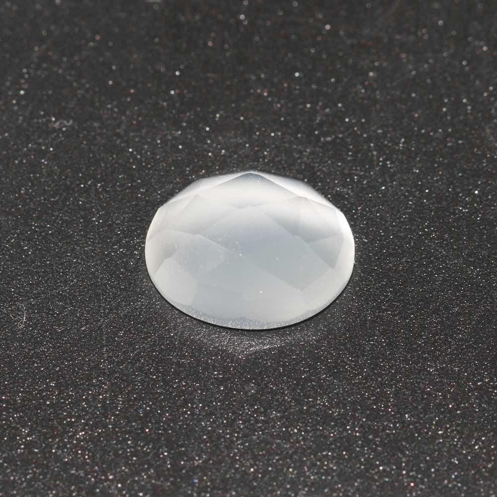 White Moonstone (South Indian) Oval Faceted cab