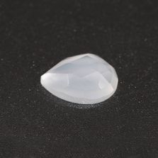 White Moonstone (South Indian)  Pears Faceted Cab