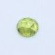 Peridot Round Faceted cab