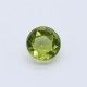 Peridot Round Faceted cab