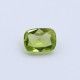 Peridot Elongated Cushion Faceted Cab