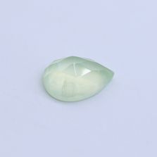 Prehnite Pears Faceted Cab