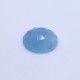 Aquamarine (Milky) Oval Faceted Cab