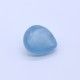 Aquamarine (Milky) Pears Faceted Cab