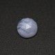 Blue Lace Agate Round Faceted Cab