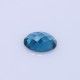 London Blue Topaz Oval Faceted Cab