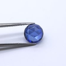 Sapphire (Synthetic) Round Faceted Cab