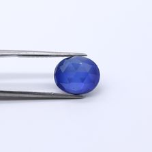 Sapphire (Synthetic) Oval Faceted Cab