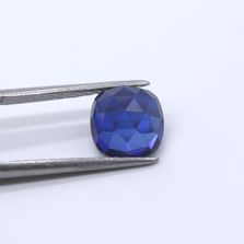 Sapphire (Synthetic) Cushion Faceted Cab