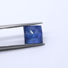 Sapphire (Synthetic) Square Faceted Cab