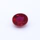 Ruby (Synthetic) Round Faceted Cab