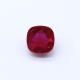 Ruby (Synthetic) Cushion Faceted Cab