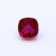 Ruby (Synthetic) Cushion Faceted Cab