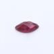 Ruby (Synthetic) Marquise Faceted Cab