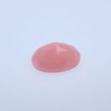 Pink Opal Oval Faceted Cab