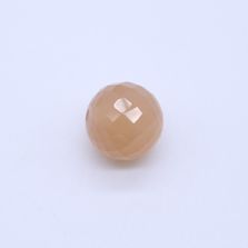 Feldspar Peach Moonstone Faceted Round Balls