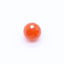 Carnelian Faceted Round Balls