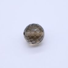 Smoky Quartz Faceted Round Balls