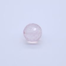 Rose Quartz Faceted Round Balls