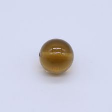 Cognac Quartz Smooth Round Balls