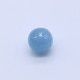 Aquamarine (Milky) Faceted Round Balls
