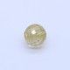 Golden Rutile Faceted Round Balls