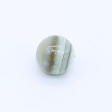 Green Striped Agate Smooth Round Balls