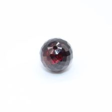 Indian / Hyderabadi Garnet Faceted Round Balls