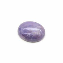 Purple Jade  Smooth Oval Briolette