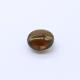 Cognac Quartz Smooth Oval