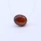 Hessonite Garnet Smooth Oval