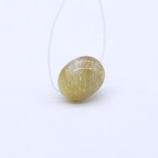 Golden Rutile Smooth Oval